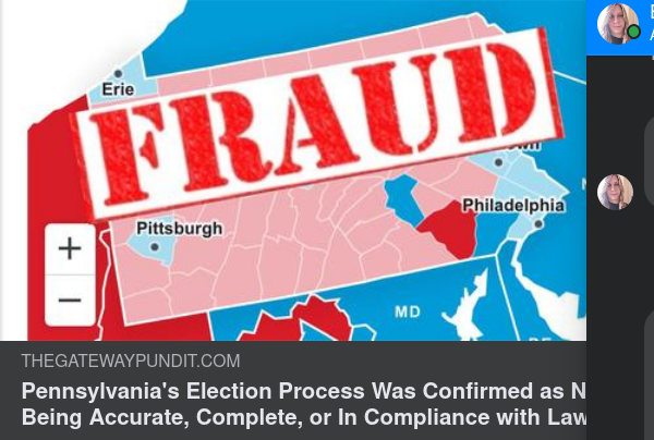 Konfirmerat Korrumperad Valprocess I Pennsylvania December 2019