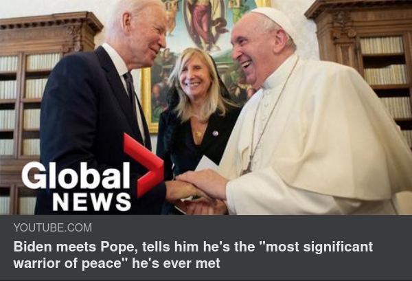 Biden & Påven
