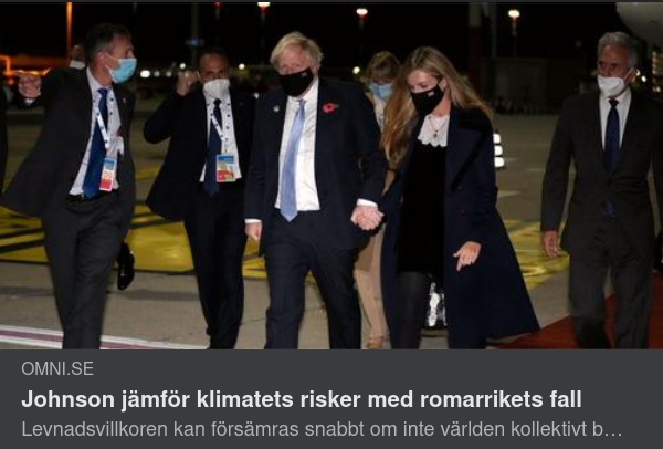 BoJo, Klimatet & Romarrikets Fall