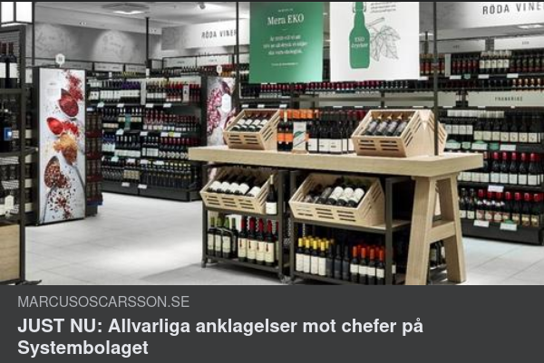 Systembolagisk Arbetsmiljö
