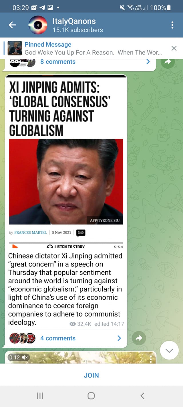 Xi Om Ekonomisk Globalism