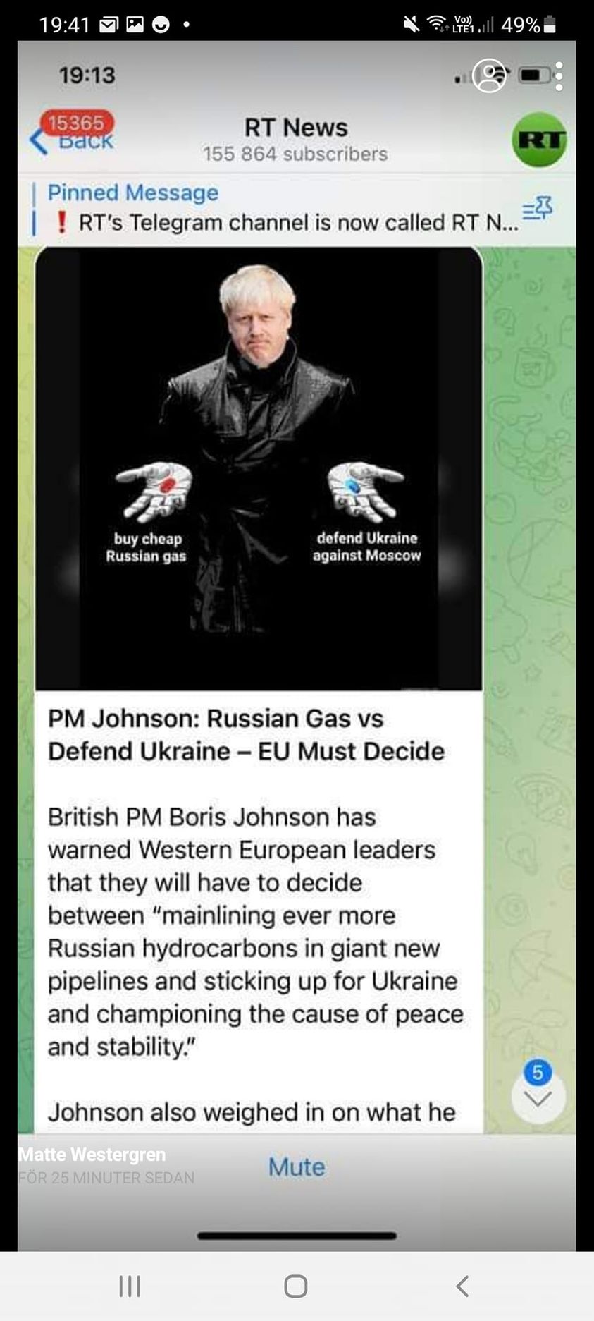 BoJo Om Europeiskt Val