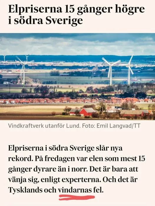 15 Gånger Högre Elpris