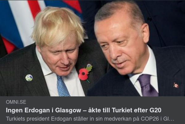 Ingen Erdogan I Glasgow