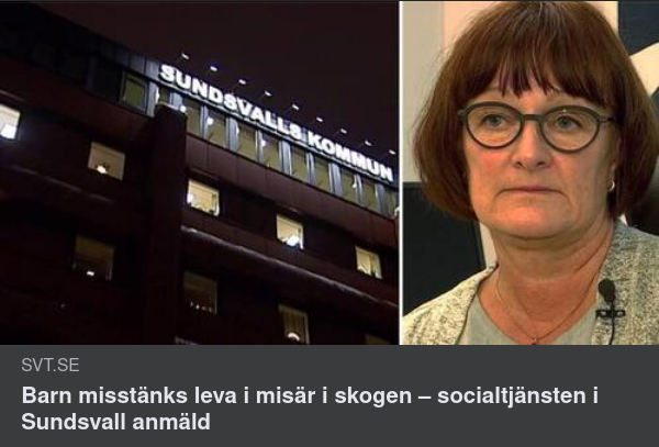 Barnmisär & Sundsvallsbyråkrater