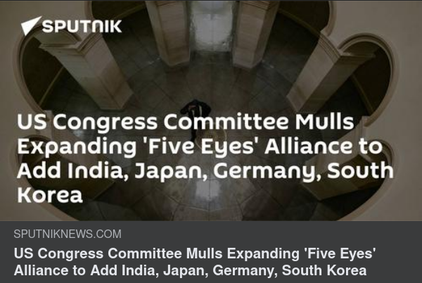 Utökningsförslag För Five-Eyes