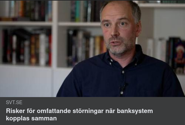 Omfattande Bankstörningsrisk