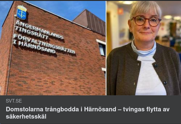 Domstolsflytt I Härnösand