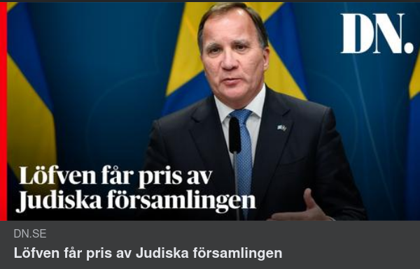 Judeprisad Löfven