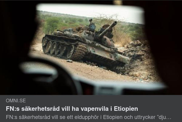 Djup Oro Över Etiopien