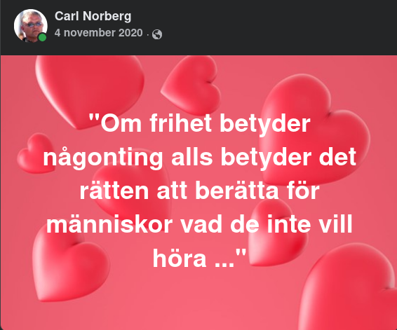 Frihetsbetydelse