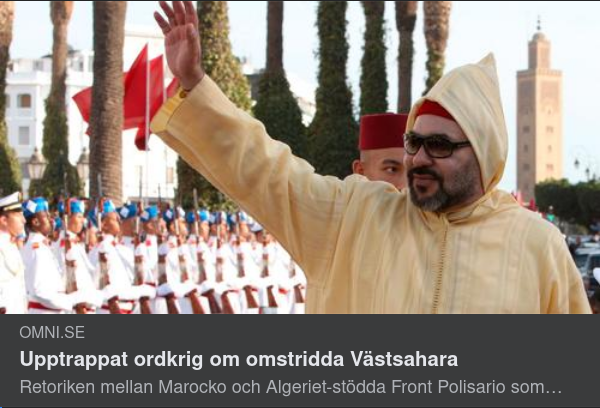 Retorisk Eskalation I Västsahara