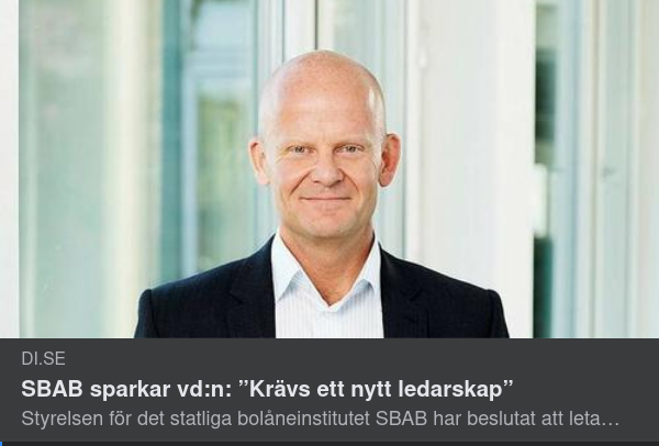 Nytt Ledarskap I SBAB