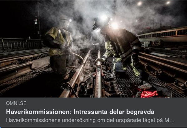 Malmbaneurspårningsproblem