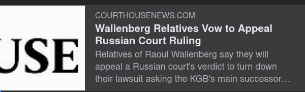 Raouls Släktingar & Ryska Rättsväsendet