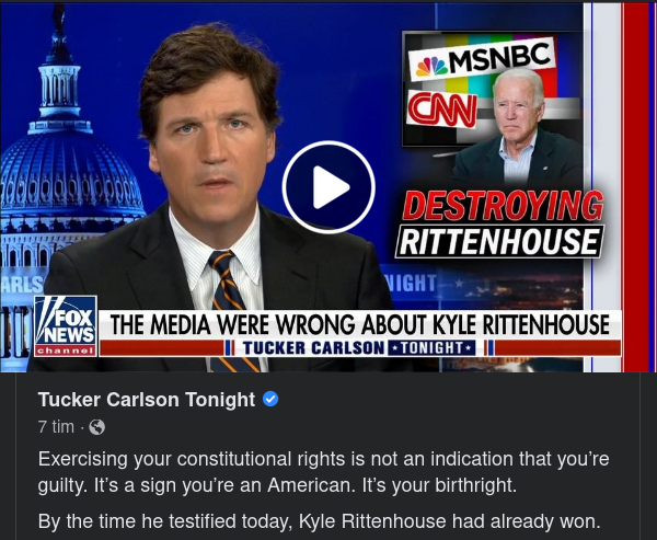 Tucker Om Rittenhouse