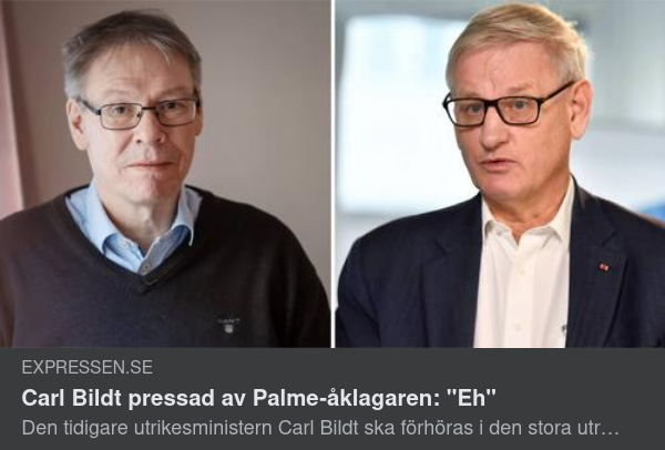 Bildt I Oljebranschen