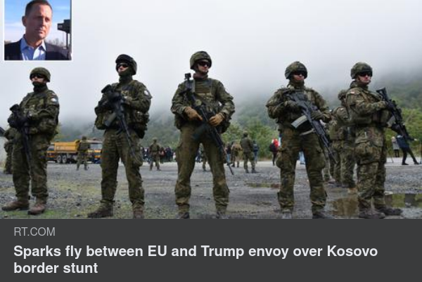 EU Om Grenell I Kosovo