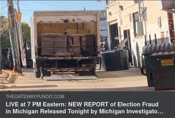 Livesänd Valfuskundersökningsredovisning I Michigan