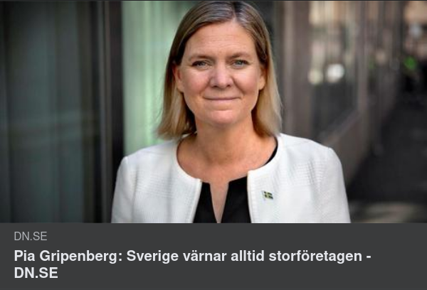 Storföretagsvärnande Sverige