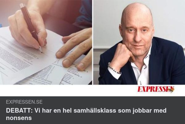 Låtsasjobbsartikel Med Förbisedd Grund