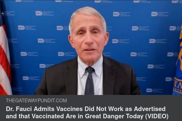 Fauci Med En Booster