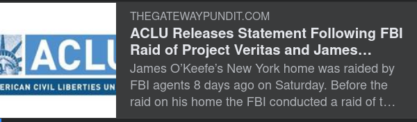 FBI & James O'Keefe