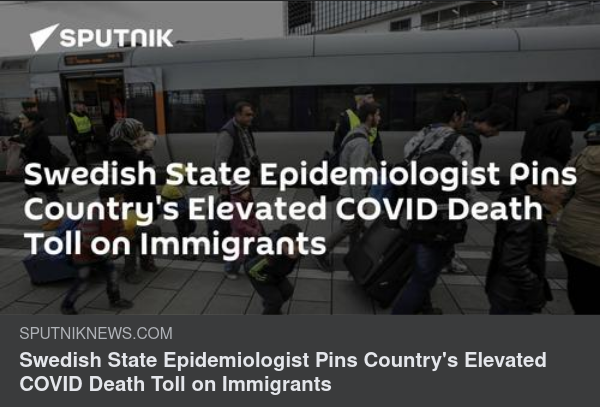 Svenska Dödssiffror & Immigranter