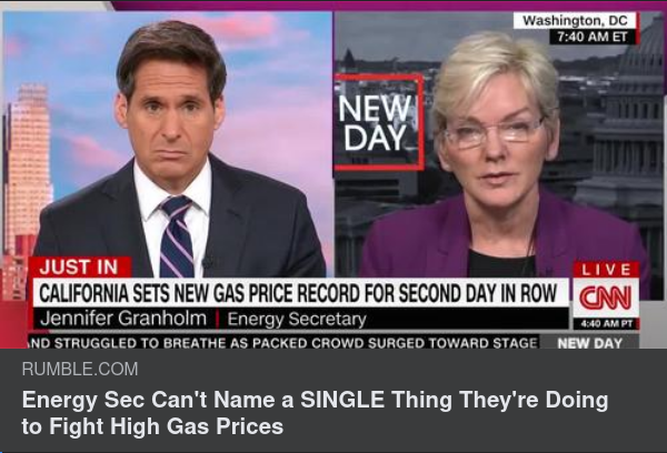 Granholm & Bränslepriser