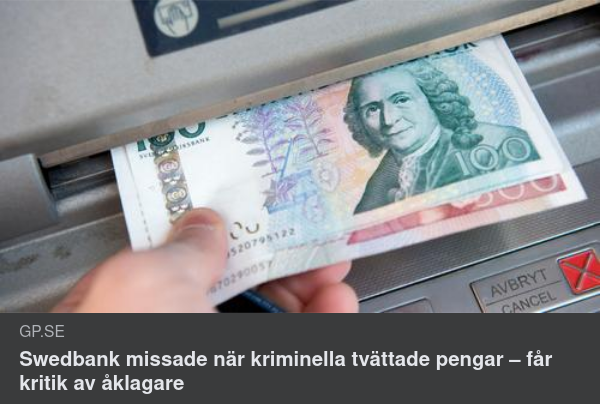 Finansierande Penningtvätt