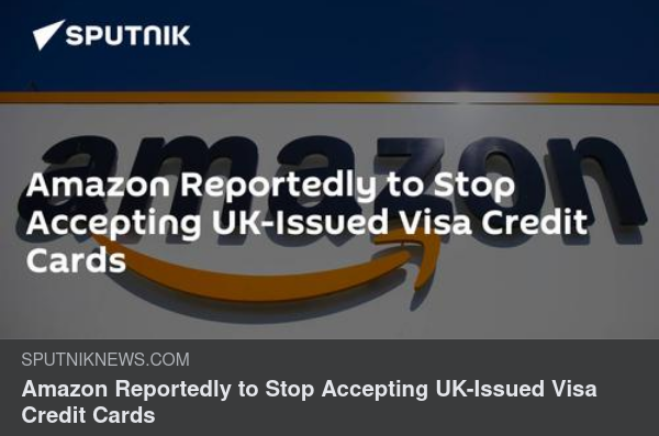 Stoppade Kort Hos Amazon