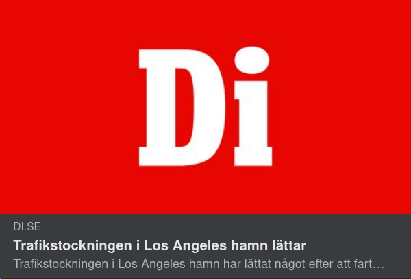Lättad Stockning I Los Angeles Hamn