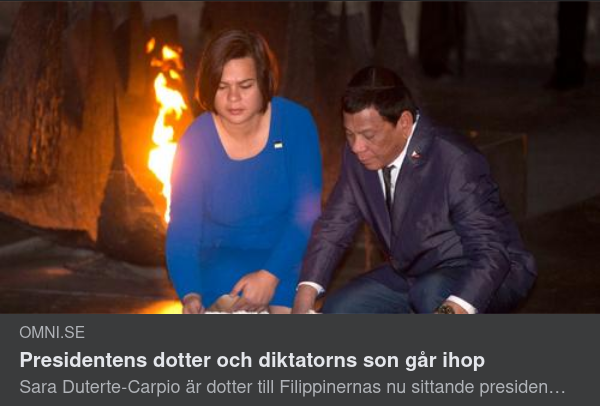 Duterte + Marcos I Filippinerna