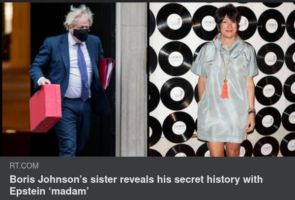 BoJo & Ghislaine Maxwell