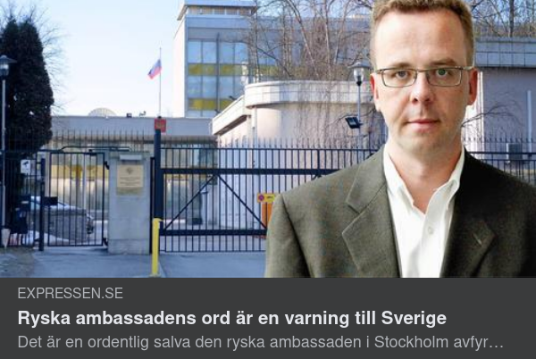 Varnande Rysk Ambassad