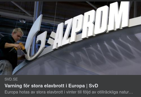 Risk För Stora Elavbrott