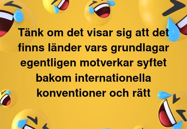 Nationella Grundlagar & Internationella Konventioner Och Rätt