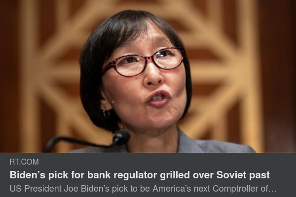 Bidens Val Av Valutakontrollör