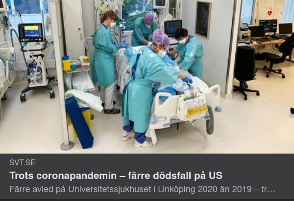 Färre Avlidna På US