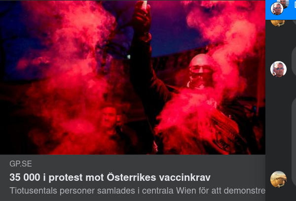 Österrikiska Covidiotiprotester