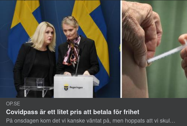 Pass & Vaxxade Smittspridare