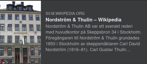 Nordström & Thulin