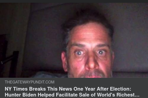 Hunter I NY Times Ett År Senare