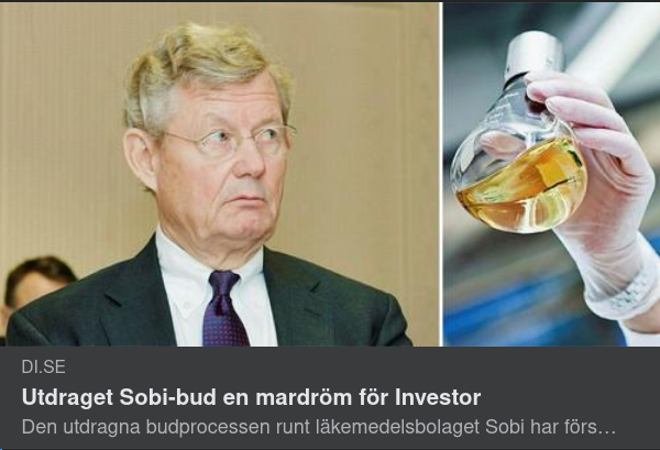Sobi & Investors Mardrömssituation