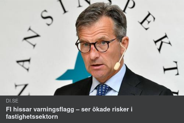 FI Ser Ökade Risker I Fastighetssektorn