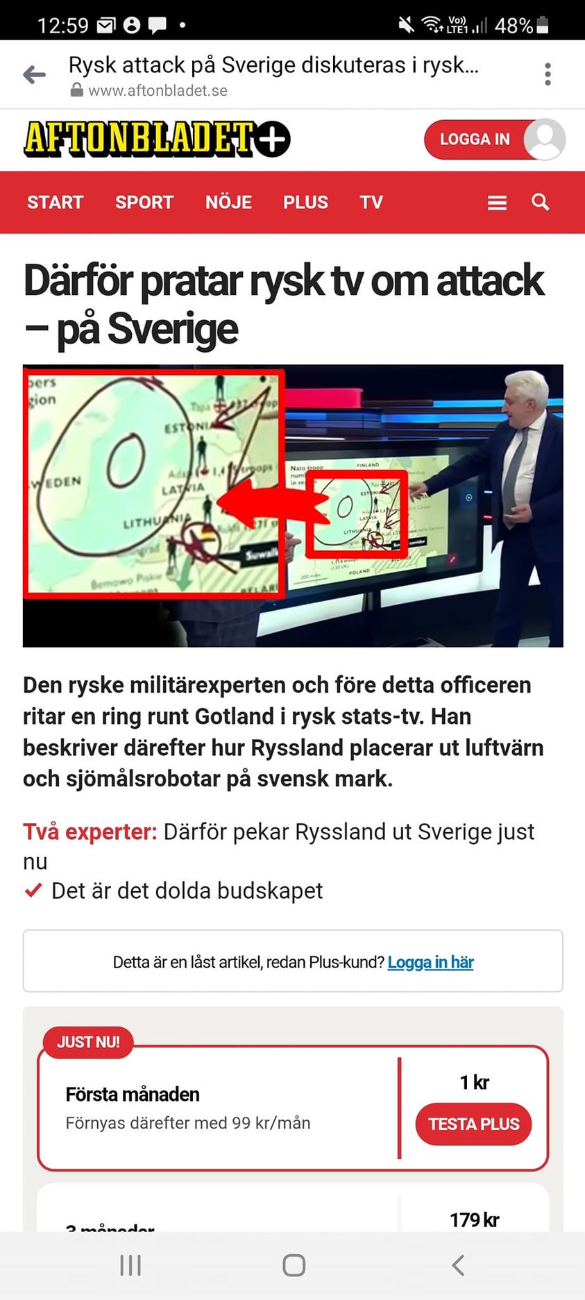 Rysk Gotlandsinsats