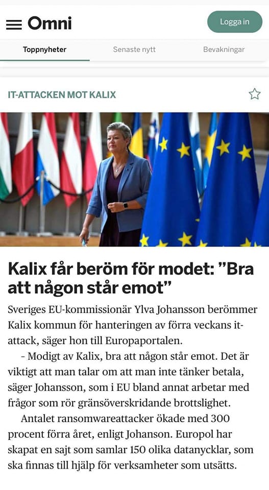 Ylva Berömmer Kalix It-Mod