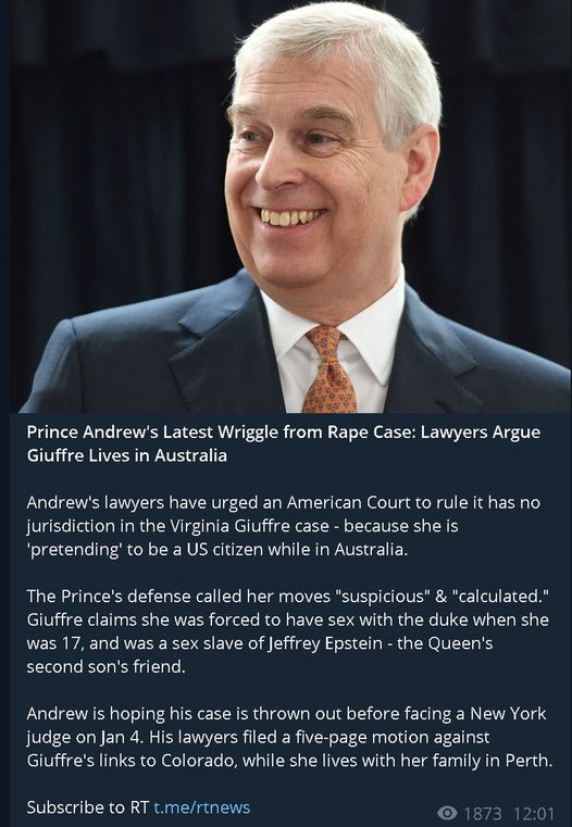 Prins Andrew Slingrar På I Juridiken