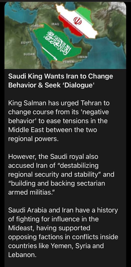Saudi & Iran