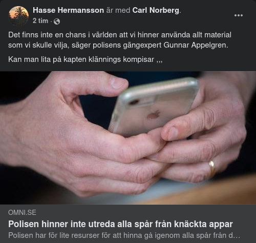 Polisiär Utredningstidsbrist